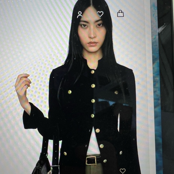 Zadig & Voltaire Black Button-Up Jacket - Picture 11 of 11